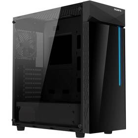 Case GIGABYTE C200 GLASS černá

