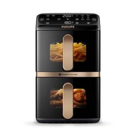 Fritéza horkovzdušná Philips NA462/70 černá/měděná

