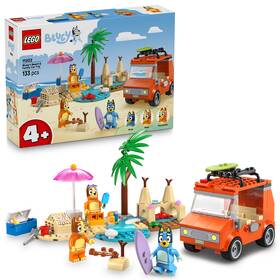 Stavebnice LEGO® Bluey 11202 Bluey a rodinný výlet autem na pláž 

