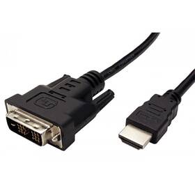 Kabel WG HDMI 1.4/DVI-D Single Link, 2m černý

