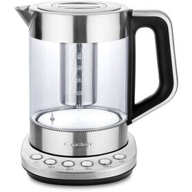 Rychlovarná konvice Catler KE 510, 1,5 l nerez/sklo

