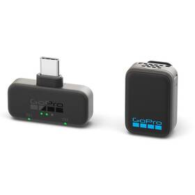Mikrofon GoPro bezdrátový - sada s USB (Wireless Mic USB Kit) černý

