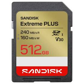 Paměťová karta SANDISK 512GB UHS-I U3 (240R/160W) 


