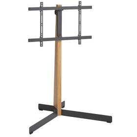 Stojan pro TV Vogel’s TVS 3695B pro úhlopříčky 40" až 77", nosnost 50 kg černý/dřevo

