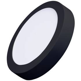 Stropní svítidlo Solight CCT, přisazené, 18 W, 900 lm, kulaté černé

