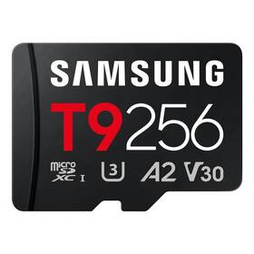  Paměťová karta Samsung T9 MicroSDXC 256GB UHS-I U3 (200R/130W)