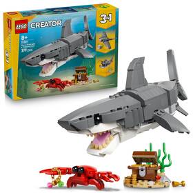 Stavebnice LEGO® Creator 3 v 1 31381 Divoký žralok a truhla s pokladem 

