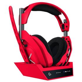 Headset Logitech G Astro A50 X Lightspeed Wireless + Base Station červený

