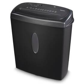 Skartovač Hama Home X10CD, 10 listů, 15 l černá barva
