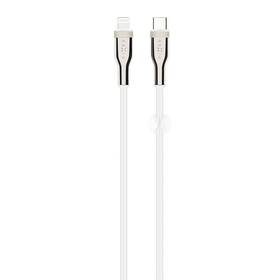 Kabel FIXED USB-C/Lightning s podporou PD, MFi, 1,2m bílý

