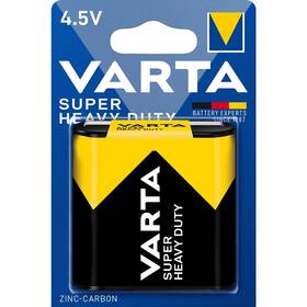 Baterie zinkouhlíková Varta Super Heavy Duty 4,5V, 3R12, blistr 1ks 

