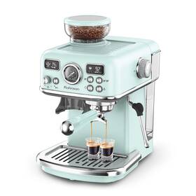 Pákový kávovar Rohnson R-98250G 2v1 světle modrý

