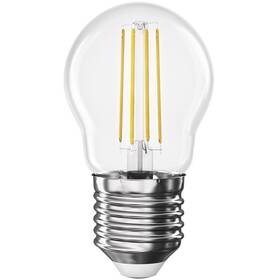 Žárovka LED EMOS Filament Mini Globe, 3,4 W, E27, teplá bílá 

