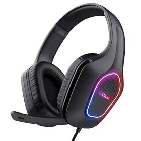 Headset Trust GXT 416 ZIROX LED černý

