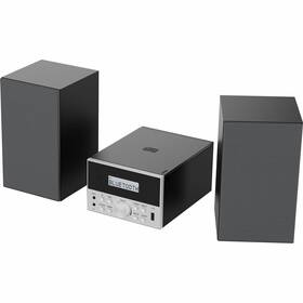 Mikrosystém Majority Oakcastle HiFi150 černý/stříbrný

