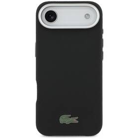 Kryt na mobil Lacoste Iconic Petit Pique Metal Logo MagSafe na Apple iPhone Air černý

