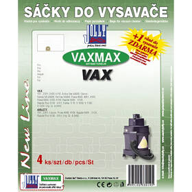 Sáčky do vysavače Jolly MAX VAX 1 (4 ks) 

