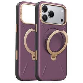 Kryt na mobil Torras Ostand Q3 VegSkin na Apple iPhone 18 Pro Max fialový

