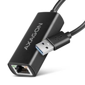 Síťová karta Axagon USB-A 3.2 Gen 1 - Gigabit, Realtek 8153 černá

