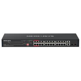 Switch Mercusys MS128GP černý

