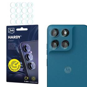 Ochranné sklo čočky fotoaparátu 3mk Motorola Moto G57 Power - Hardy Fusion Lens Protection průhledné

