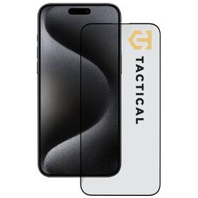 Tvrzené sklo Tactical 5D na Apple iPhone 15 Pro Max černé

