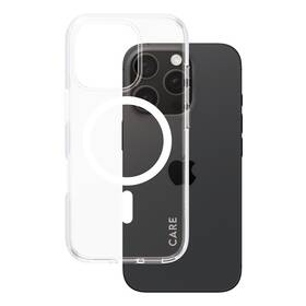 Kryt na mobil PanzerGlass CARE Urban Combat MagSafe na Apple iPhone 16 Pro bílý/průhledný


