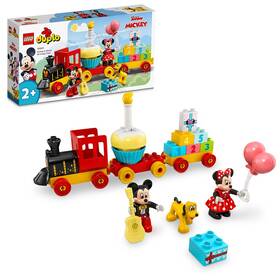 Stavebnice LEGO® DUPLO® ǀ Disney  10941 Narozeninový vláček Mickeyho a Minnie 

