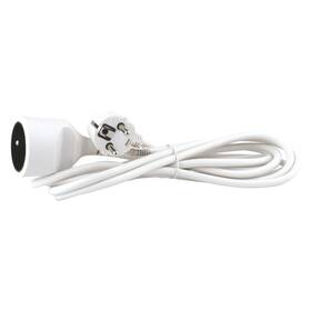 Kabel prodlužovací EMOS 1x zásuvka, 3m bílá barva
