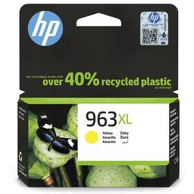 Inkoustová náplň HP 963XL, 1 600 stran žlutá

