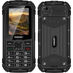 Mobilní telefon Evolveo StrongPhone Q1 černý/oranžový

