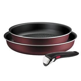 Sada pánví Tefal L7248553, 3 ks vínová

