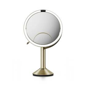 Kosmetické zrcátko Simplehuman ST3077 mosazné

