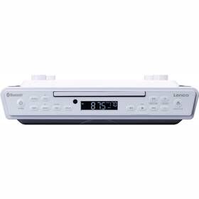 Radiopřijímač s CD Lenco KCR-150 bílý

