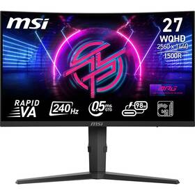 Herní monitor MSI MPG 275CQRXF černý

