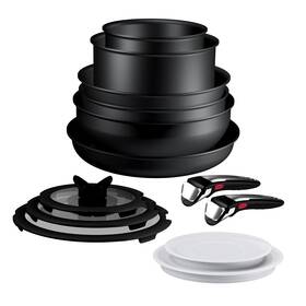 Sada nádobí Tefal P0009753, 13 ks černá


