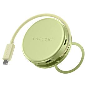 USB Hub Satechi On-the-Go 5 v 1 (1x HDMI 4K 60Hz, 1x USB-C, 1x USB-A 3.0, 1x USB-C PD 60W, 1x SD) žlutý

