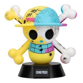 Dekorativní LED Paladone Icon Light One Piece - Jolly Roger černé/bílé/modré/žluté

