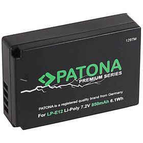 Baterie PATONA pro Canon LP-E12 850mAh Li-Ion PREMIUM 

