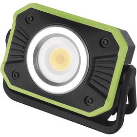 Svítilna EMOS COB LED nabíjecí pracovní reflektor 900 lm, 4400 mAh černá/zelená


