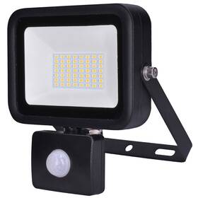 Reflektor Solight PRO se senzorem, 50W, 4600lm, 5000K, IP44 černý

