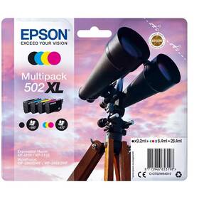 Inkoustová náplň Epson 502XL, 550/3x470 stran vícebarevná

