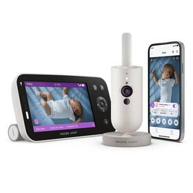 Dětská elektronická chůva Philips SCD971/26 bílá

