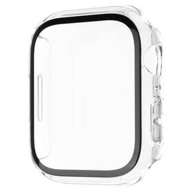 Ochranné pouzdro FIXED Pure s temperovaným sklem na Apple Watch 45mm průhledné


