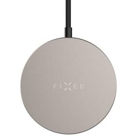 Bezdrátová nabíječka FIXED MagPad Slim s Qi2, MagSafe, 15W titanová

