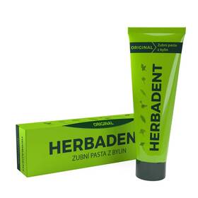 Zubní pasta HERBADENT ORIGINAL bylinná s fluoridy 75 g 

