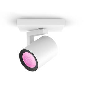 Bodové svítidlo Philips Argenta White and Color Ambiance Spot bílá barva
