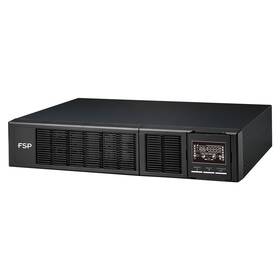 Záložní zdroj FSP Clippers RT 2K 2U, 2000VA/2000W, online černý

