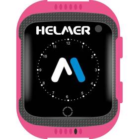 Chytré hodinky Helmer LK 707 dětské s GPS lokátorem (Helmer LK 707 P) růžové - s kosmetickou vadou - 12 měsíců záruka
