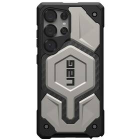 Kryt na mobil UAG Monarch Pro Titanium na Samsung Galaxy S25 Ultra stříbrný

